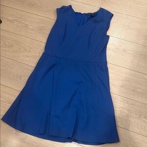 White House Black Market Royal Blue Mini Dress